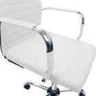 Cadeira De Escritório Esteirinha Base Cromada Com Rodinha For