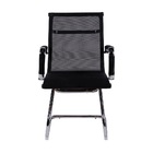 Cadeira De Escritório Esteirinha Fixa Eames Tela Preta