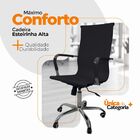Cadeira De Escritório Esteirinha Giratória Ergonômica Alta -