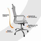 Cadeira De Escritório Esteirinha Giratória Ergonômica Alta -