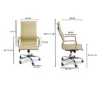 Cadeira De Escritório Esteirinha Giratória Ergonômica Alta -