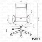 Cadeira De Escritório Esteirinha Tela Mesh Base Cromada Com R