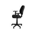 Cadeira De Escritório Executiva Giratória Com Costura