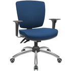 Cadeira De Escritório Executiva Office Base Giratória Cromada