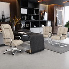 Cadeira De Escritório Fixa Executiva New Onix F02 Tecido Sint