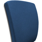 Cadeira De Escritório Fixa Executiva Office Preto Slim Alta F