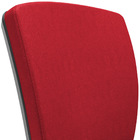 Cadeira De Escritório Fixa Executiva Office Preto Slim Baixa