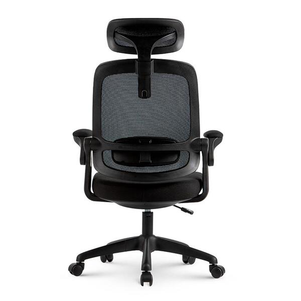 Cadeira De Escritório Giratória Astra Preta - Elements