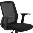 Cadeira de Escritório Giratória c/ Encosto Lombar Ergonômica