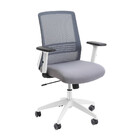 Cadeira De Escritório Giratória C/ Encosto Lombar Ergonômica