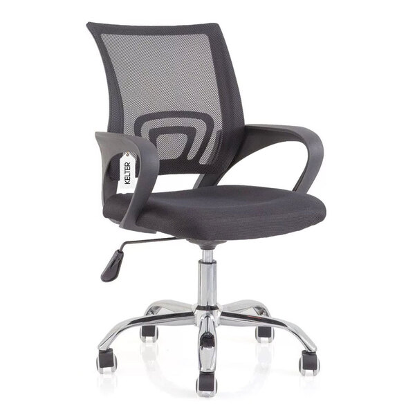 Cadeira De Escritório Giratória Em Tela Mesh Kelter V101