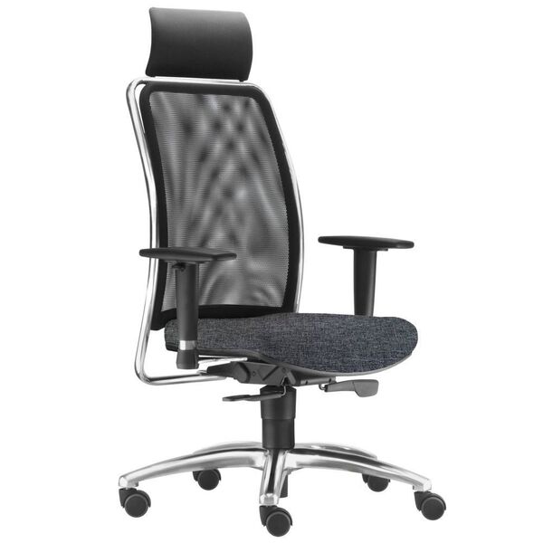 Cadeira De Escritório Giratória Presidente Soul L02 Cromado L