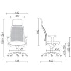Cadeira De Escritório Giratória Presidente Soul L02 Preto Lin