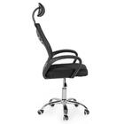 Cadeira De Escritório Giratória Regulagem De Altura Em Tecido