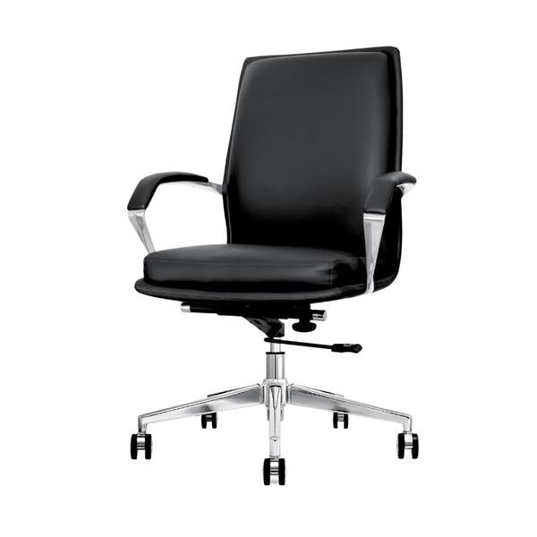 Cadeira De Escritório Home Office Diretor Orion Preta Encosto