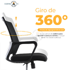 Cadeira De Escritório Home Office Ergonômica Diretor Michigan