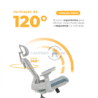 Cadeira De Escritório Home Office Presidente Bio Ergonômica S