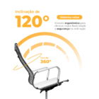 Cadeira De Escritório Home Office Presidente Charles Eames Ei