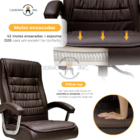 Cadeira De Escritório Home Office Presidente Executiva Ergonô