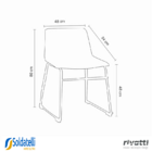 Cadeira De Escritório Interlocutor Bruna Caramelo