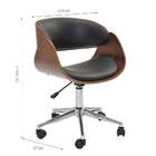 Cadeira De Escritório Interlocutor Deise Preta