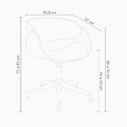 Cadeira De Escritório Interlocutor Deise Preta