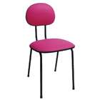 Cadeira De Escritório Interlocutor Palito Rosa