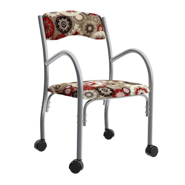 Cadeira De Escritório Interlocutor Stella I Estofada Colorida