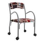 Cadeira De Escritório Interlocutor Stella Ii Estofada Colorida