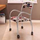 Cadeira De Escritório Interlocutor Stella Ii Estofada Colorida