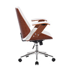 Cadeira De Escritório Juliette Diretor Giratória Branca G24 -