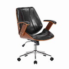 Cadeira De Escritório Juliette Diretor Giratória Preta G24 -