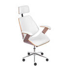 Cadeira De Escritório Lisboa Giratória – Branco