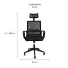 Cadeira De Escritório Maive Preta