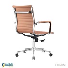 Cadeira De Escritório Manhattan Diretor Baixa Estofada Em Pu