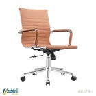 Cadeira De Escritório Manhattan Diretor Baixa Estofada Em Pu