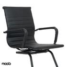 Cadeira De Escritório Moob Berlim Executiva Base Fixa Esteiri