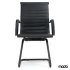 Cadeira De Escritório Moob Berlim Executiva Base Fixa Esteiri