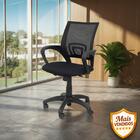 Cadeira De Escritório Nelis Base Pp - Preta - 10 Cadeiras