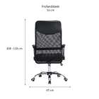 Cadeira De Escritório Office Executive Preta
