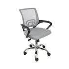 Cadeira de Escritório Oficial Begônia Tela Mesh Cinza