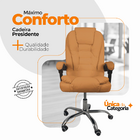 Cadeira De Escritório Oficial Presidente Reclinável Ergonômic