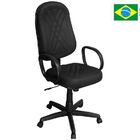 Cadeira De Escritório Pp02 Presidente Giratória Com Costura -