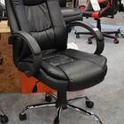 Cadeira De Escritório Presidente Alta Com Sistema Relax Base