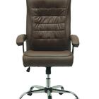 Cadeira De Escritório Presidente Base Cromada Com Rodinha For