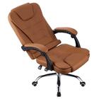 Cadeira De Escritório Presidente Base Cromada Com Rodinha For