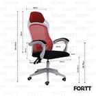 Cadeira De Escritório Presidente Com Rodinha Fortt Trento Ver