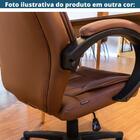 Cadeira De Escritório Presidente Córdoba Estofada Branca