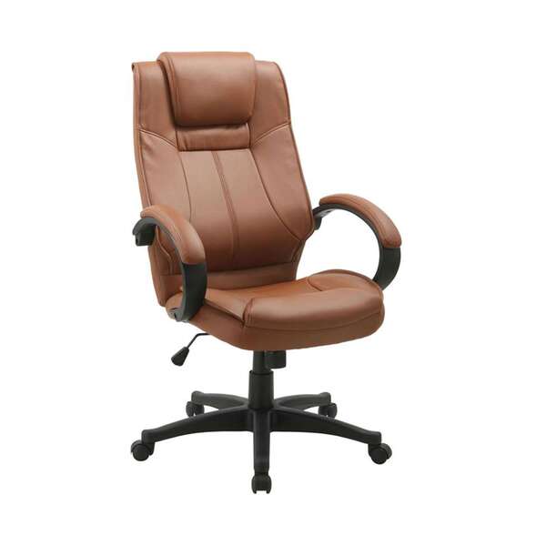 Cadeira De Escritório Presidente Córdoba Marrom