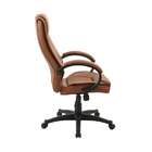 Cadeira De Escritório Presidente Córdoba Marrom